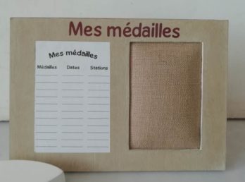 Cadre « mes médailles » (pm601)