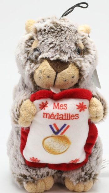 Marmotte Mes médailles (17xy006)